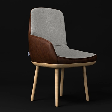 Dynamic Comfort Chair 3D model image 1 