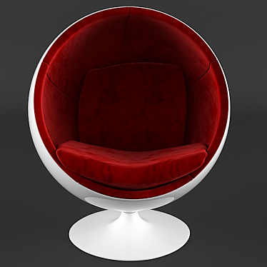 Eero Aarnio Ball Chair: Iconic Design 3D model image 1 