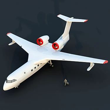 Beriev Be-200: Versatile Amphibious Aircraft 3D model image 1 