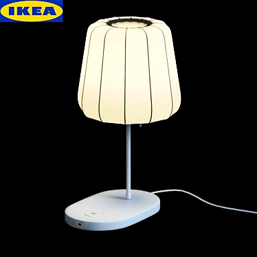 Varva Table Lamp with Wireless Charging 3D model image 1 