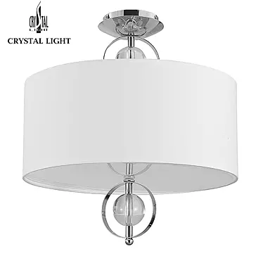 Sparkling Crystal Ceiling Light 3D model image 1 