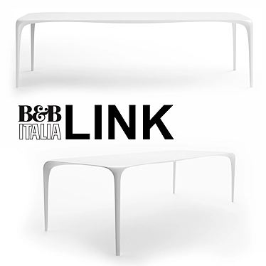 B&B Italia Link - Stylish Designer Tables 3D model image 1 