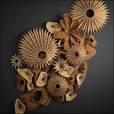 Elegant Parametric Decor 3D model image 1 