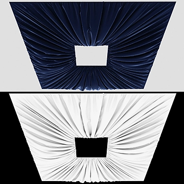 Elevate Your Space: Ceiling Fabric 3D model image 1 