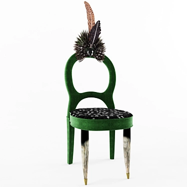 Elegant Roma Chair: Stylish and Functional 3D model image 1 