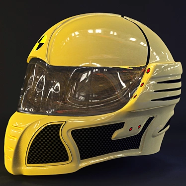 Race Millennium Helmet 3D model image 1 