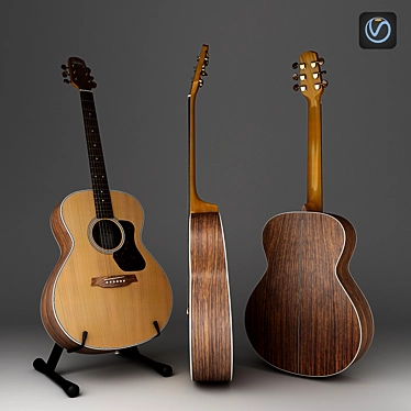 Walden Natura G730: Pure Acoustic Bliss 3D model image 1 