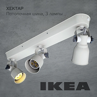 HEKTAR - Modern Industrial Pendant 3D model image 1 