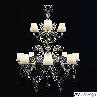 Title: Elegant AVMazzega Chandelier 3D model image 1 