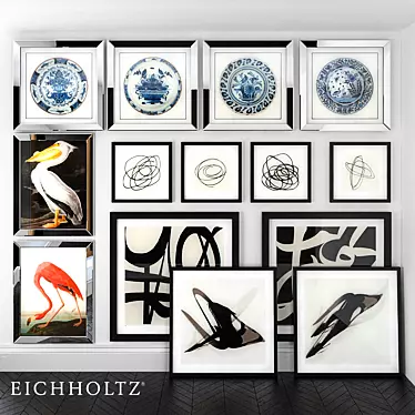 Eichholtz Posters: Elegant Art Prints 3D model image 1 