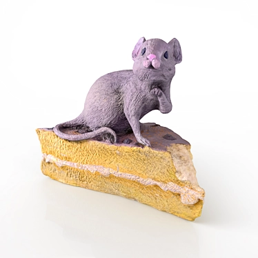 Mouse on the cake