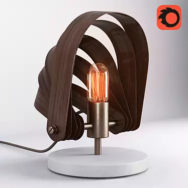 Arteriors Fleetwood Adjustable Lamp 3D model image 1 