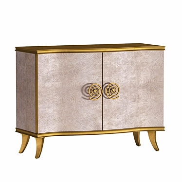 Hooker Furniture Living Room Melange Golden Swirl Chest