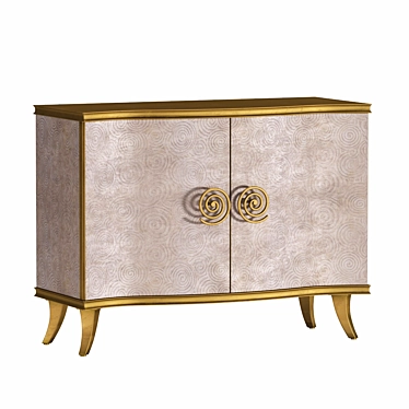 Gilded Elegance Chest 3D model image 1 