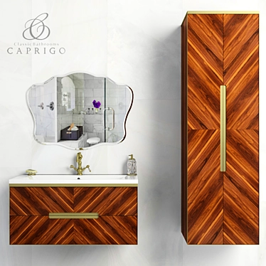 Modern Bathroom Furniture Caprigo Maestro 3D model image 1 