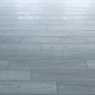 Rustic White Oak Flooring 3D model image 1 