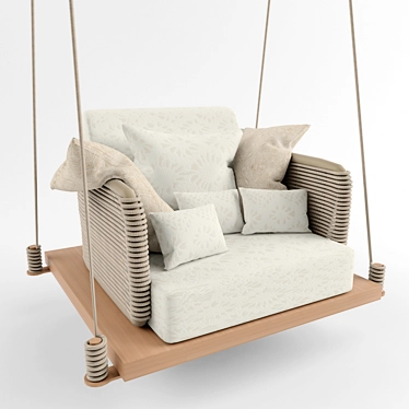Floating Swing Chair 3D model image 1 