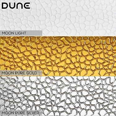 DUNE Moon Wall Tiles - Elegant and Versatile Ceramic Tiles 3D model image 1 