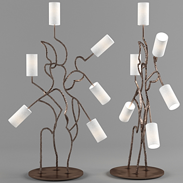 Dance Floor Lamp 3D model image 1 