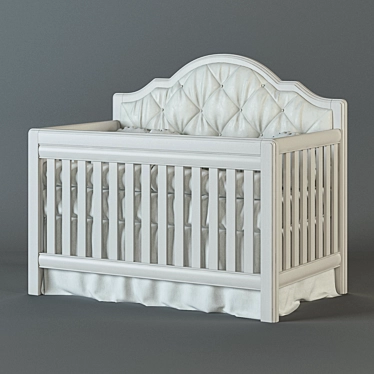 Pali Bed: Modern Elegance for Your Bedroom 3D model image 1 