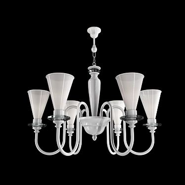 Elegant Torcia Chandelier: Unleash Your Style 3D model image 1 