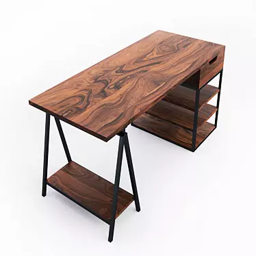 Modern Studio Loft Table 3D model image 1 