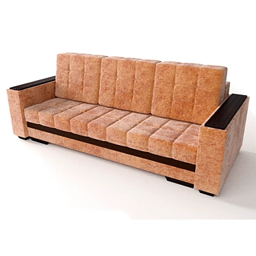 Atlanta Unwrap UW Sofa: Stylish and Modern 3D model image 1 