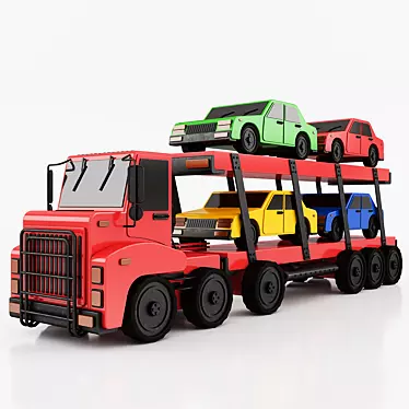 Speedster Toy Car 3D model image 1 