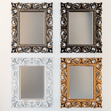 Pragmatika Lux Mirror: Elegant and Functional 3D model image 1 