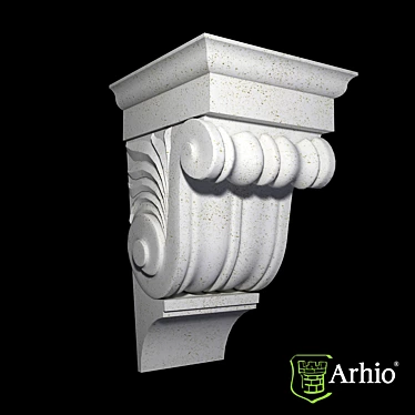 Title: AKR83-1 Bracket: Superior Architectural Element 3D model image 1 