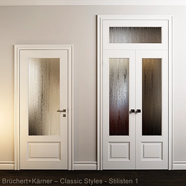 Classic Styles Stilisten - Brüchert + Kärner Doors 3D model image 1 