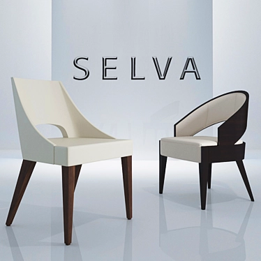 Title: Selva Chair Set: Waldorf and Peggy 3D model image 1 