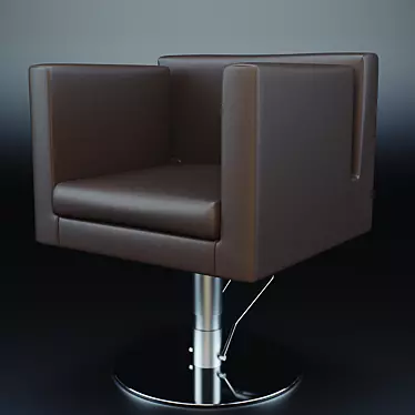 Welonda Glo: Professional Hairdressing Chair 3D model image 1 
