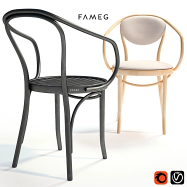 Classic Beauty: Fameg B-9/1 3D model image 1 