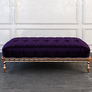 Elegant Modern Bench: 2015 Version 3D model image 1 