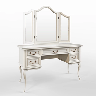 Elegant Dressing Table Set by TARANKO 3D model image 1 