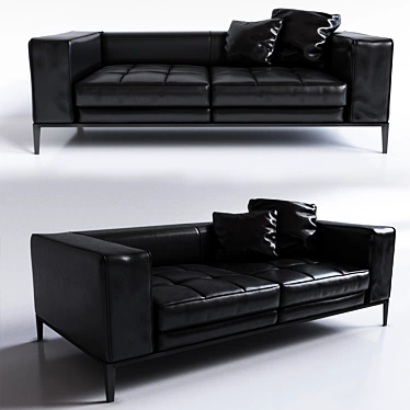 Comfort+ Style: B&B Sofa 3D model image 1 