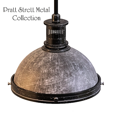 Urban Industrial Pendant Lighting 3D model image 1 