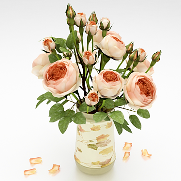 Timeless Beauty: Classic Rose 3D model image 1 
