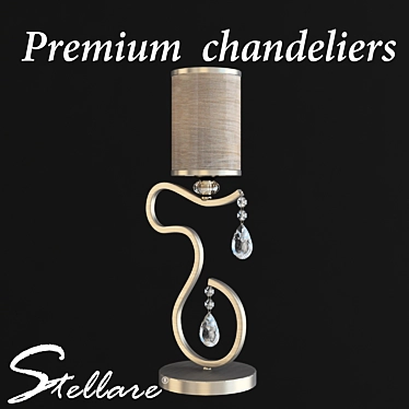 Elegant Stellare T 2367/1 Table Lamp 3D model image 1 