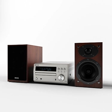 Denon D-M40 Micro Hi-Fi System 3D model image 1 