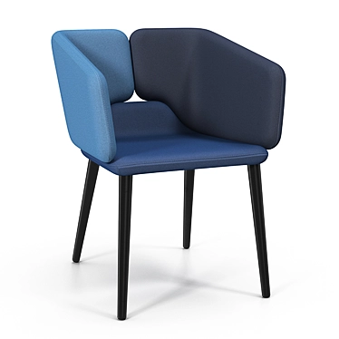 Modular Design Chair: Area Declic MIXX 3D model image 1 