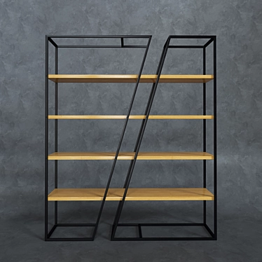 Sleek Horizon R-1 Shelf 3D model image 1 