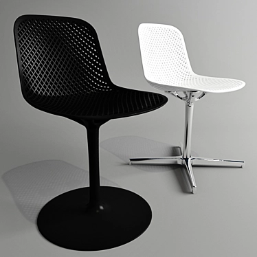 Italian Elegance in ISI Chair 3D model image 1 