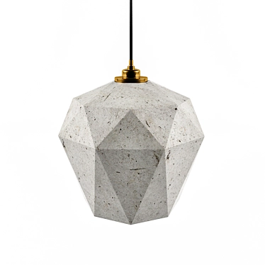 Gilded Cement Lighting 3D model image 1 