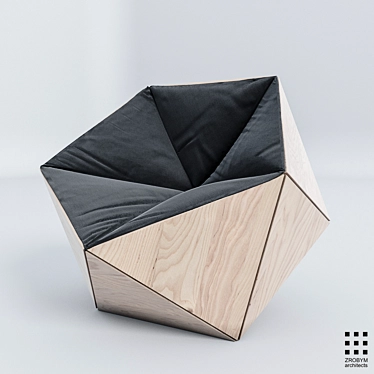 ZROBYM's Architectural Chair 3D model image 1 