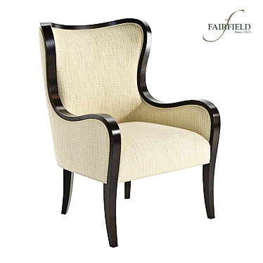 Fairfield Wing Chair 5158-01: Classic Elegance for Your Living Space 3D model image 1 