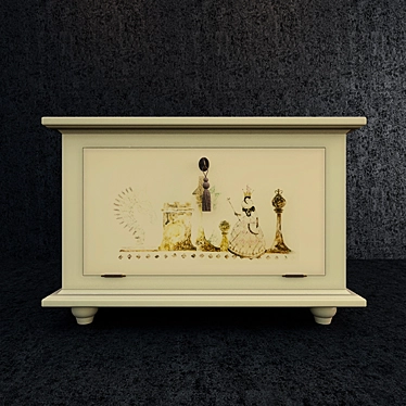 Stylish Alice Chest 3D model image 1 