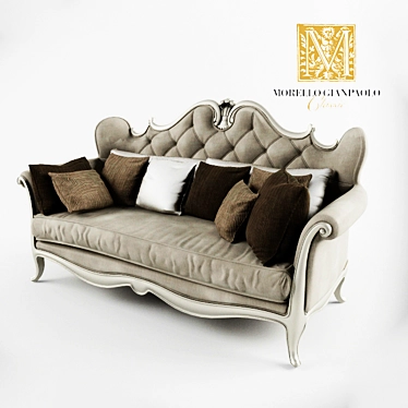 Italian Elegance: MORELLO GIANPAOLO Sofa 3D model image 1 