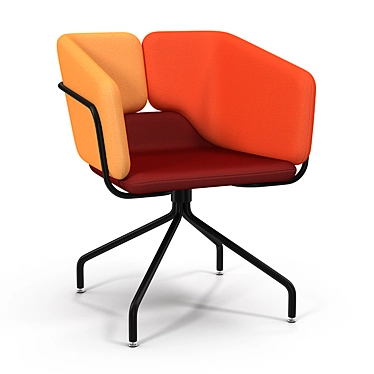 Area Declic MIXX Spider Plus - Stylish Compact Chair 3D model image 1 